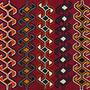 Kelim Gashgai Old Carpet Wool Red 3