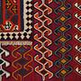 Kelim Gashgai Old Carpet Wool Red 4