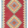 Kelim Gashgai Carpet Wool Red 0