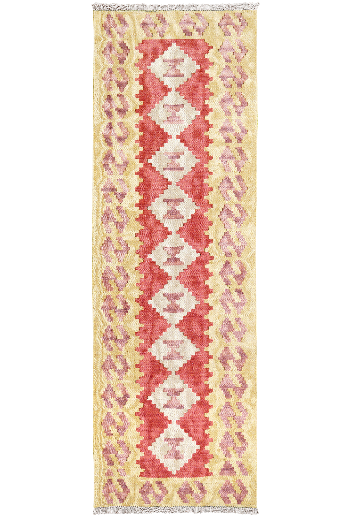 Kelim Gashgai Teppich Wolle Rot 0