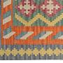 Tappeto Kilim Gashgai Lana Verde 1