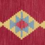 Kelim Gashgai Carpet Wool Red 3