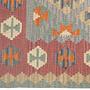 Kelim Gashgai Carpet Wool Blue 1