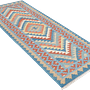 Kelim Gashgai 198x82cm Bunt 2