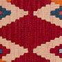 Kelim Gashgai Teppich Wolle Rot 3