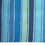 Kelim Gashgai Teppich Wolle Blau 1