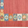 Kelim Gashgai Teppich Wolle Rot 1