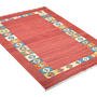 Kelim Gashgai Teppich Wolle Rot 2