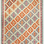 Kelim Gashgai Carpet Wool Grey 0