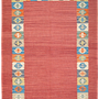 Kelim Gashgai Teppich Wolle Rot 0