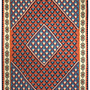 Kelim Senneh 107x157cm Rot 0