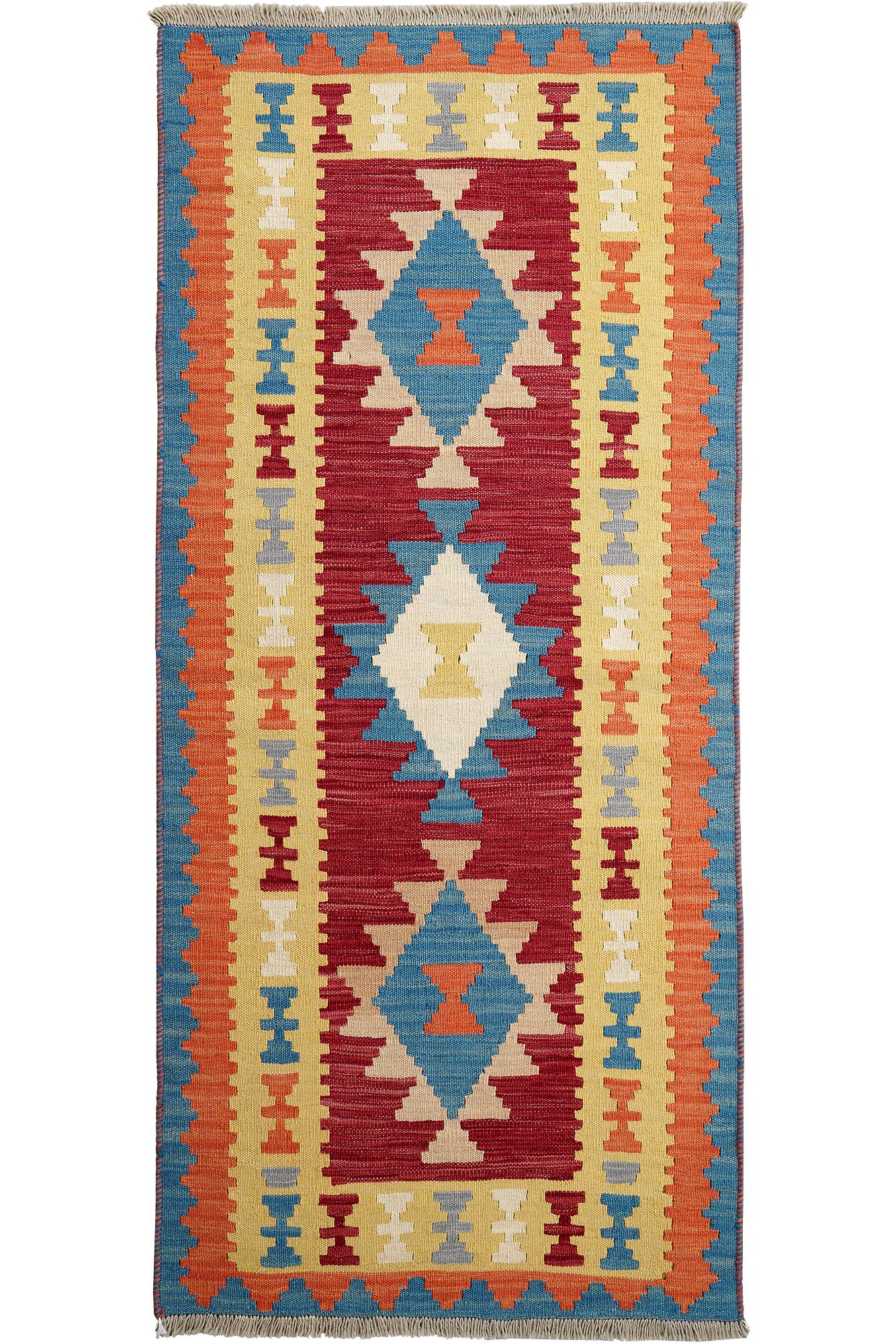 Kelim Gashgai Carpet Wool Multicolored 0