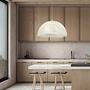 Lalu Pendant Light Fiberglass White Ø60cm 3