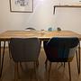 Dining table Oak Hairpin Legs Brown 2