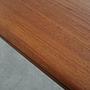 Teaktisch Braun 1970er Jahre 9