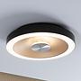 1-Light Volea LED Ceiling Light Black Gold Ø32cm 0