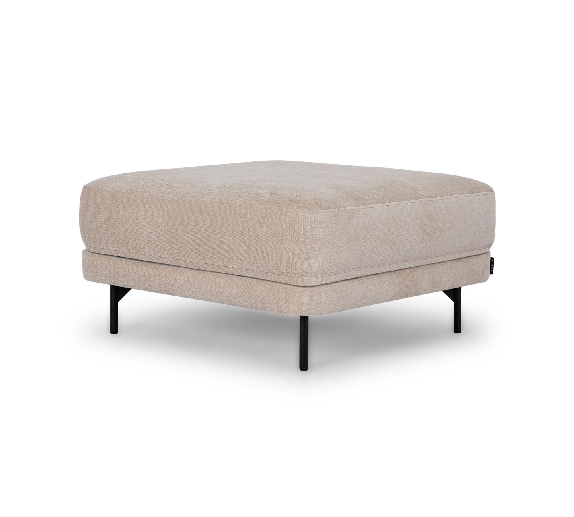 Maison Footstool XL Danny Cream 0