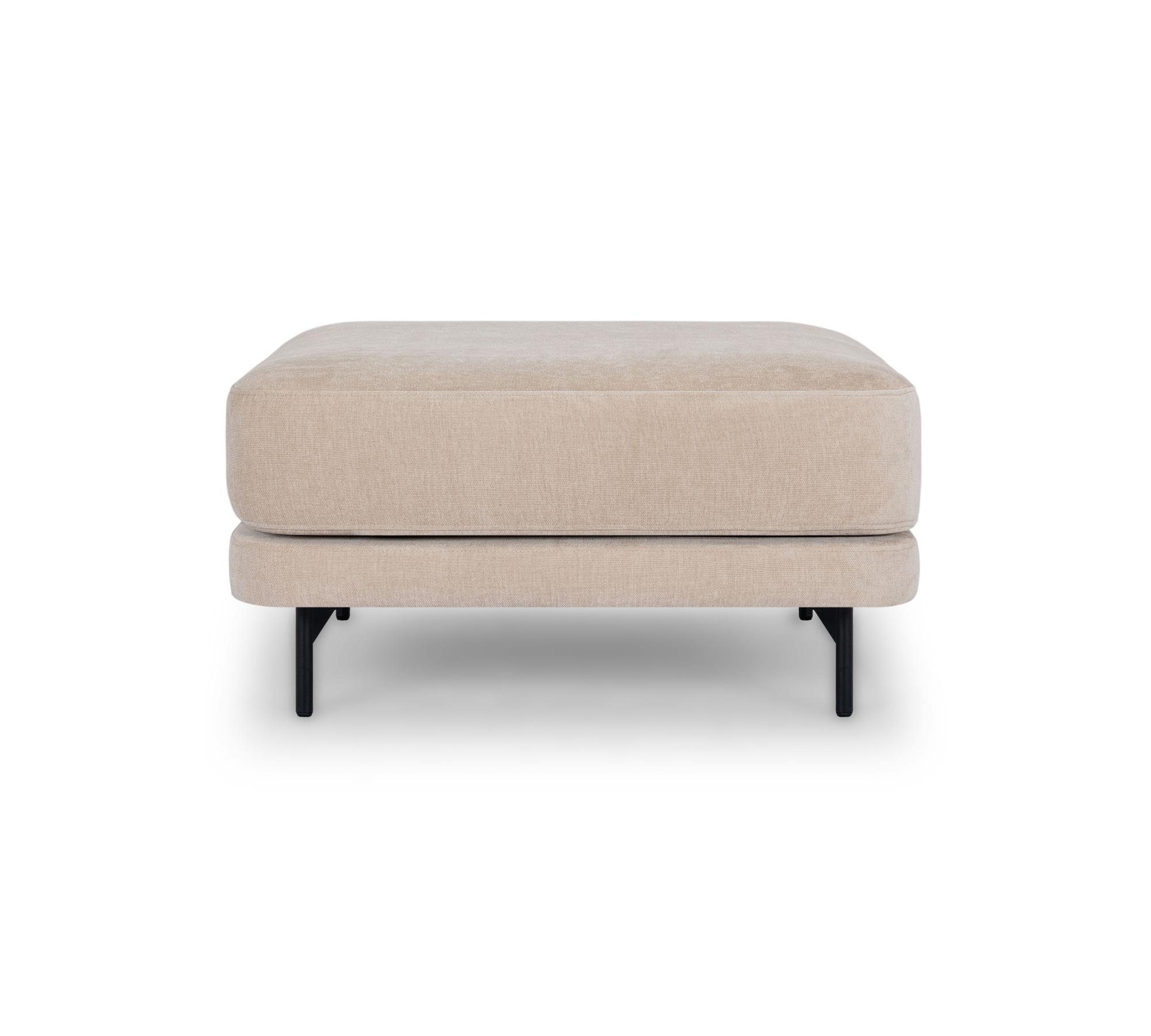 Maison Fußhocker XL Danny Cream 1