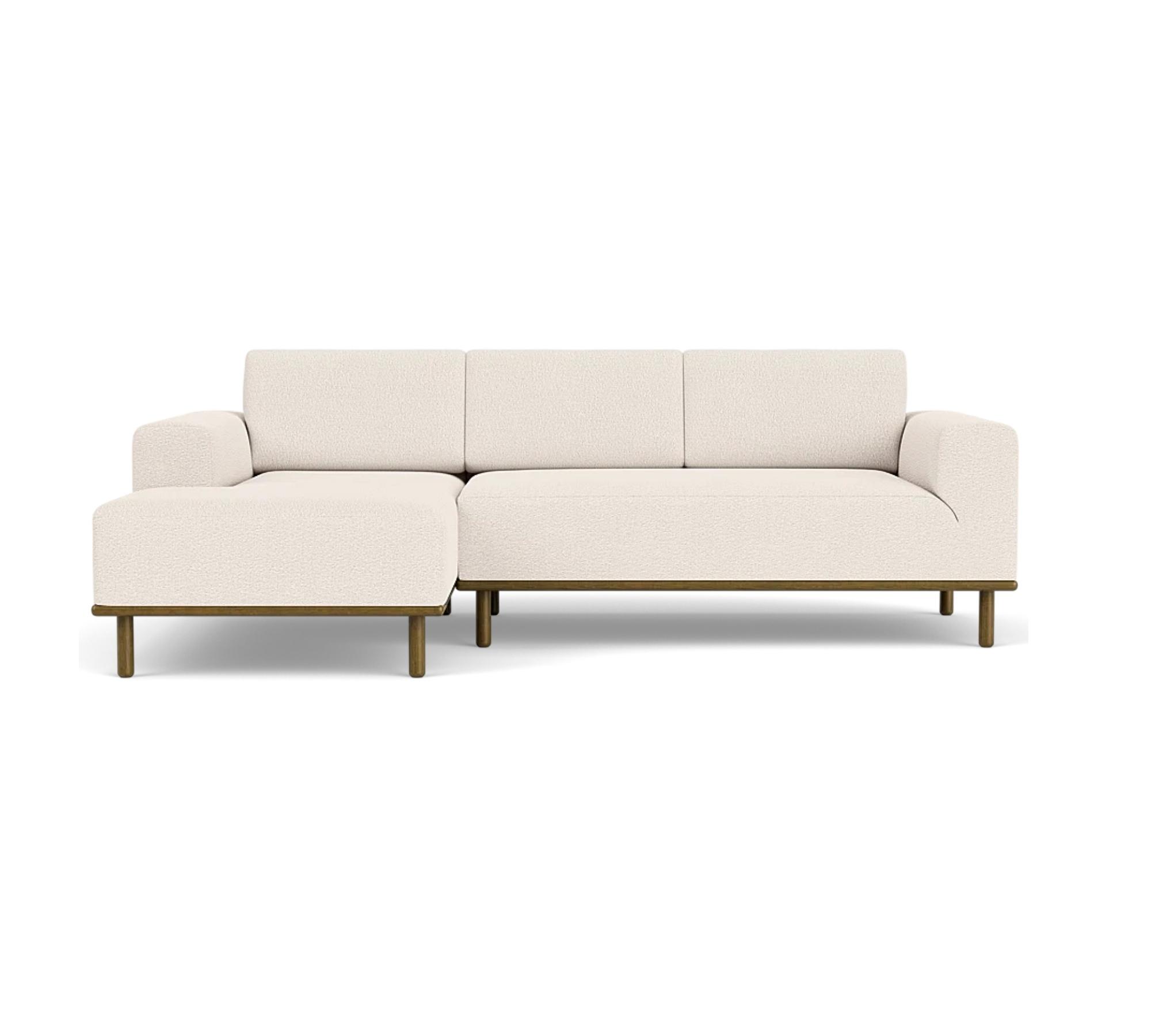 Vilmar Sofa 3-Sitzer Récamiere Links Maya Cream 0