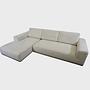 Vilmar Sofa 3-Sitzer Récamiere Links Maya Cream 6