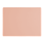 Placemat Rectangular 100% Recycled Leather Pink 0