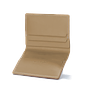 Double Card Holder 100% Recycled Leather Ginger 1