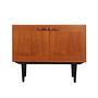 Teak-Schrank Braun1970er Jahre 0