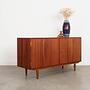 Mahogany cabinet Brown 1970s 4