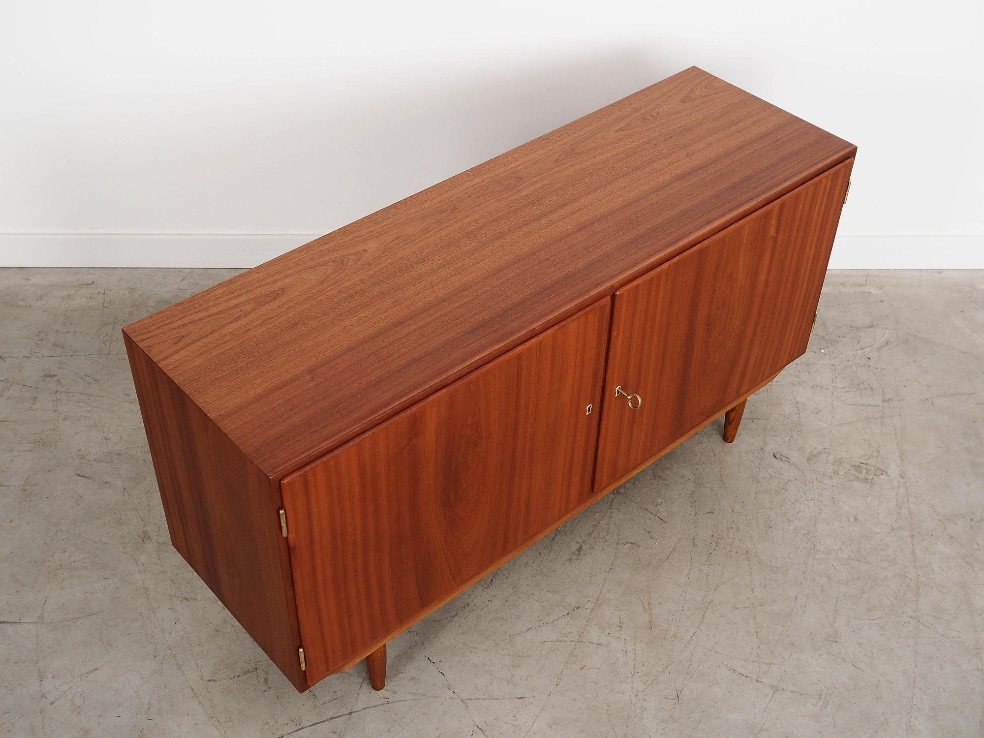 Mahagoni-Schrank Braun 1970er Jahre 5