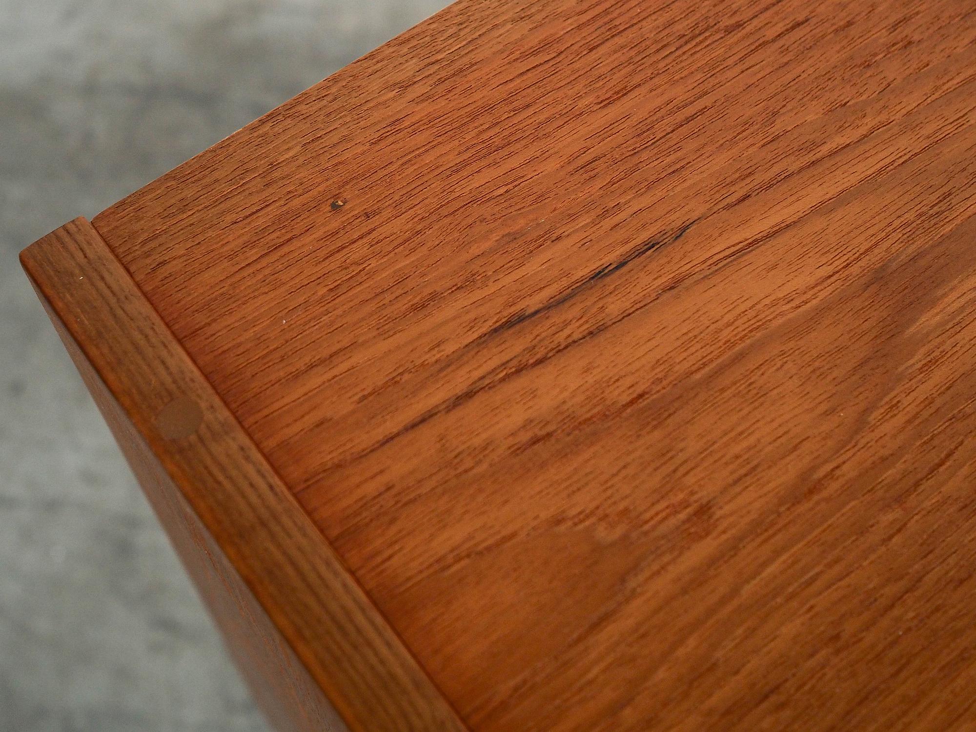 Teak-Schrank Braun1970er Jahre 6