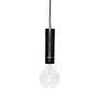 Elegante lampada a sospensione nera 0