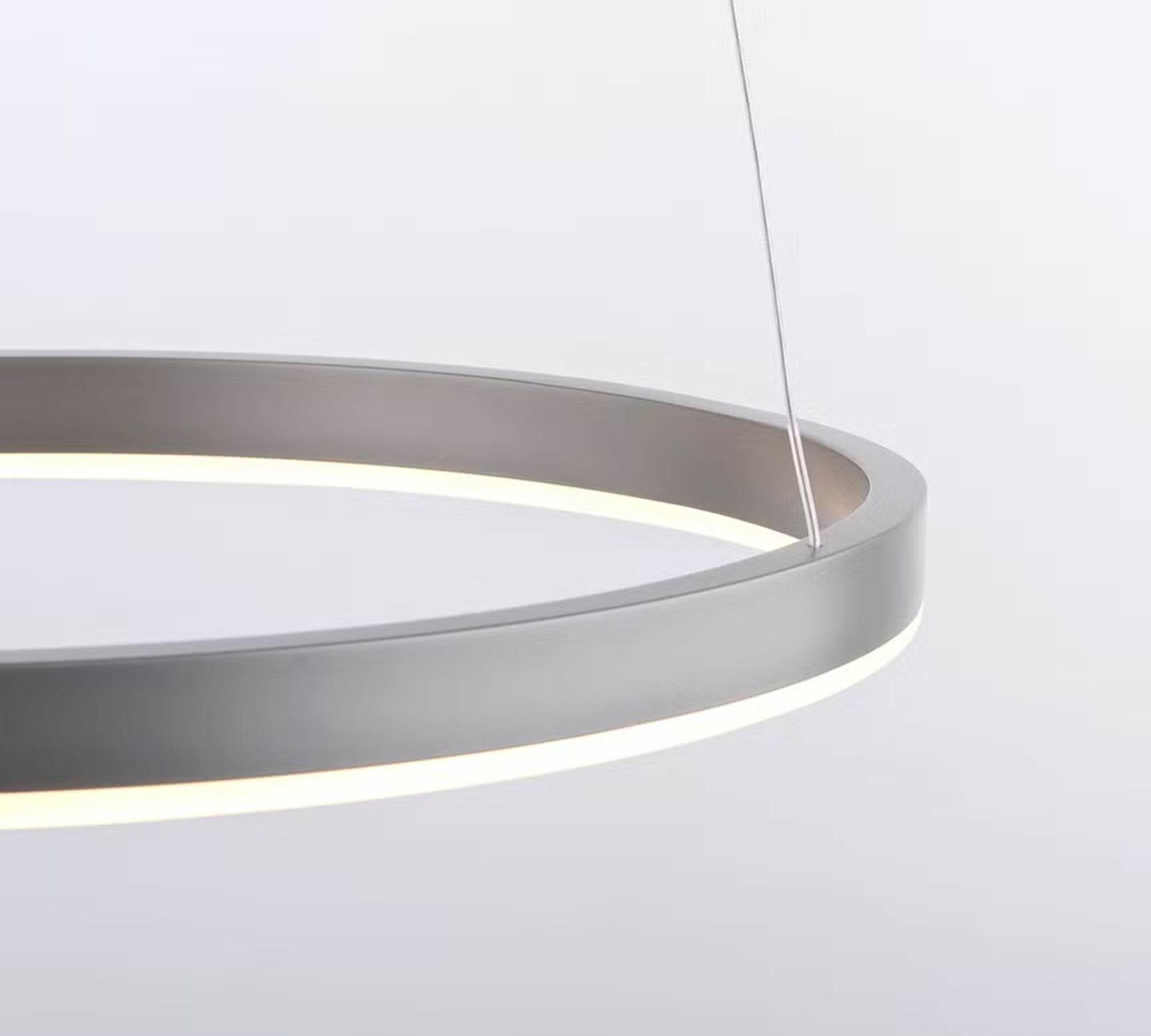 Pendant light 1-bulb Aluminum Silver 4