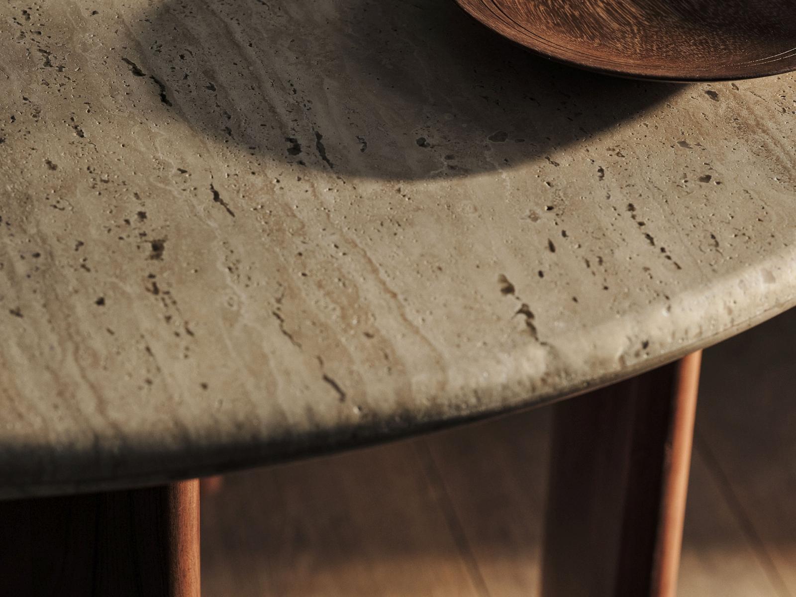 Cleo Esstisch Holz Braun Dunkle Walnuss 120x120x76 cm 6