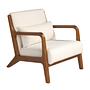 Armchair Textile White 0