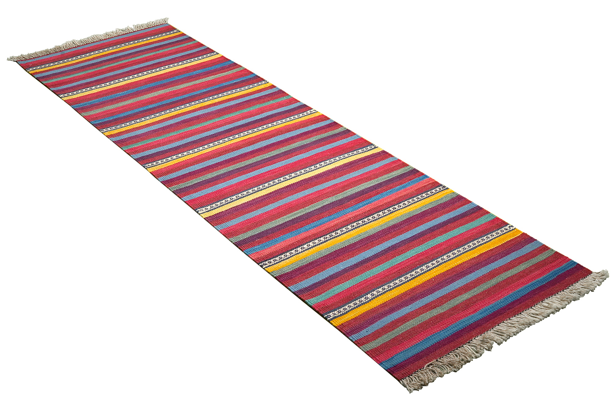 Kilim Gashgai Teppich Mehrfarbig 2