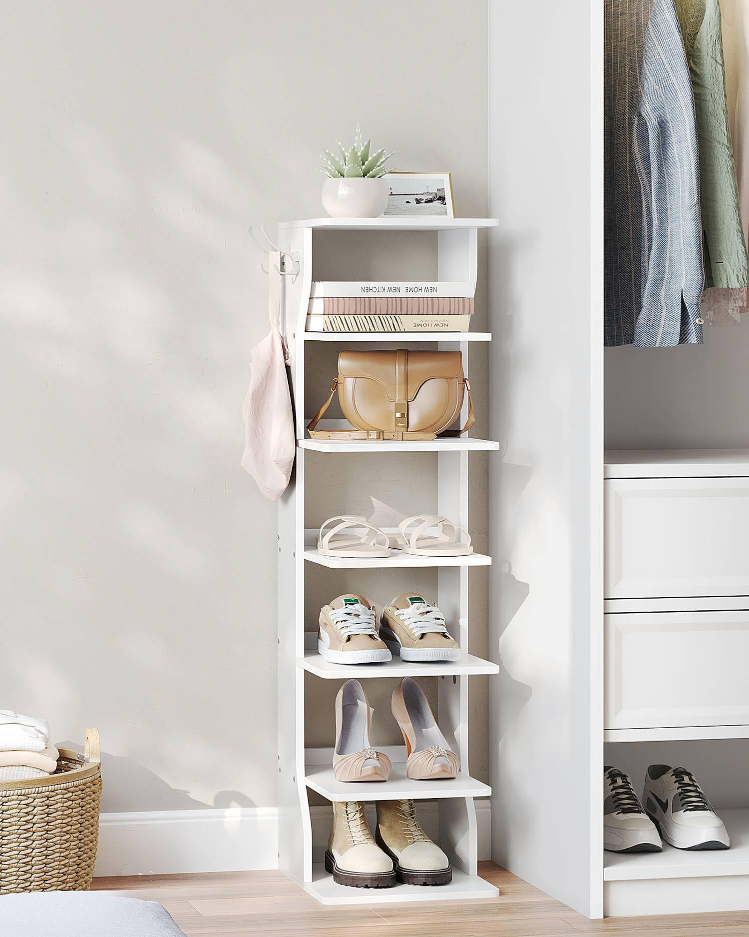 Dubbag Shoe Rack White 2