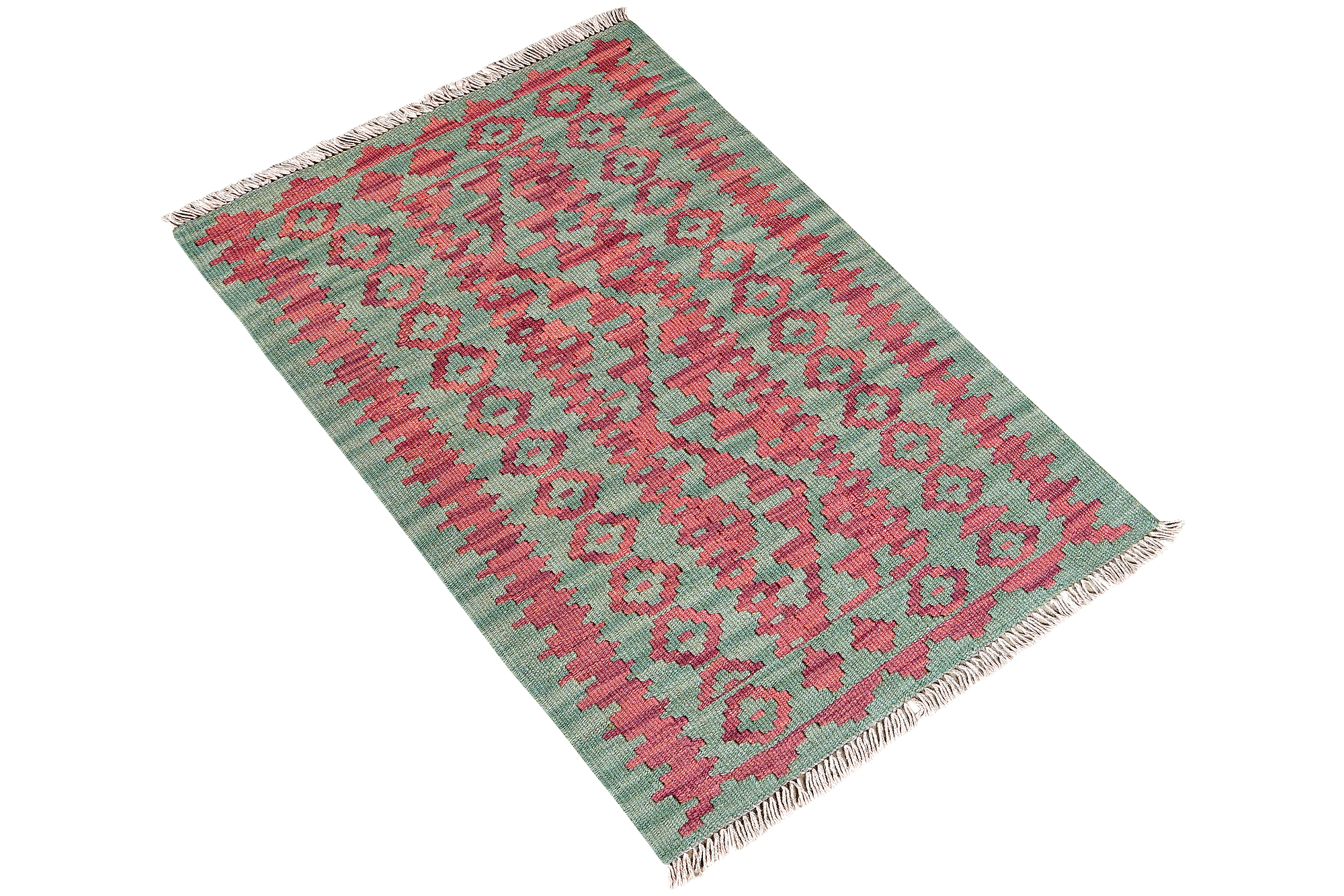 Kilim Gashgai Teppich Mehrfarbig 2