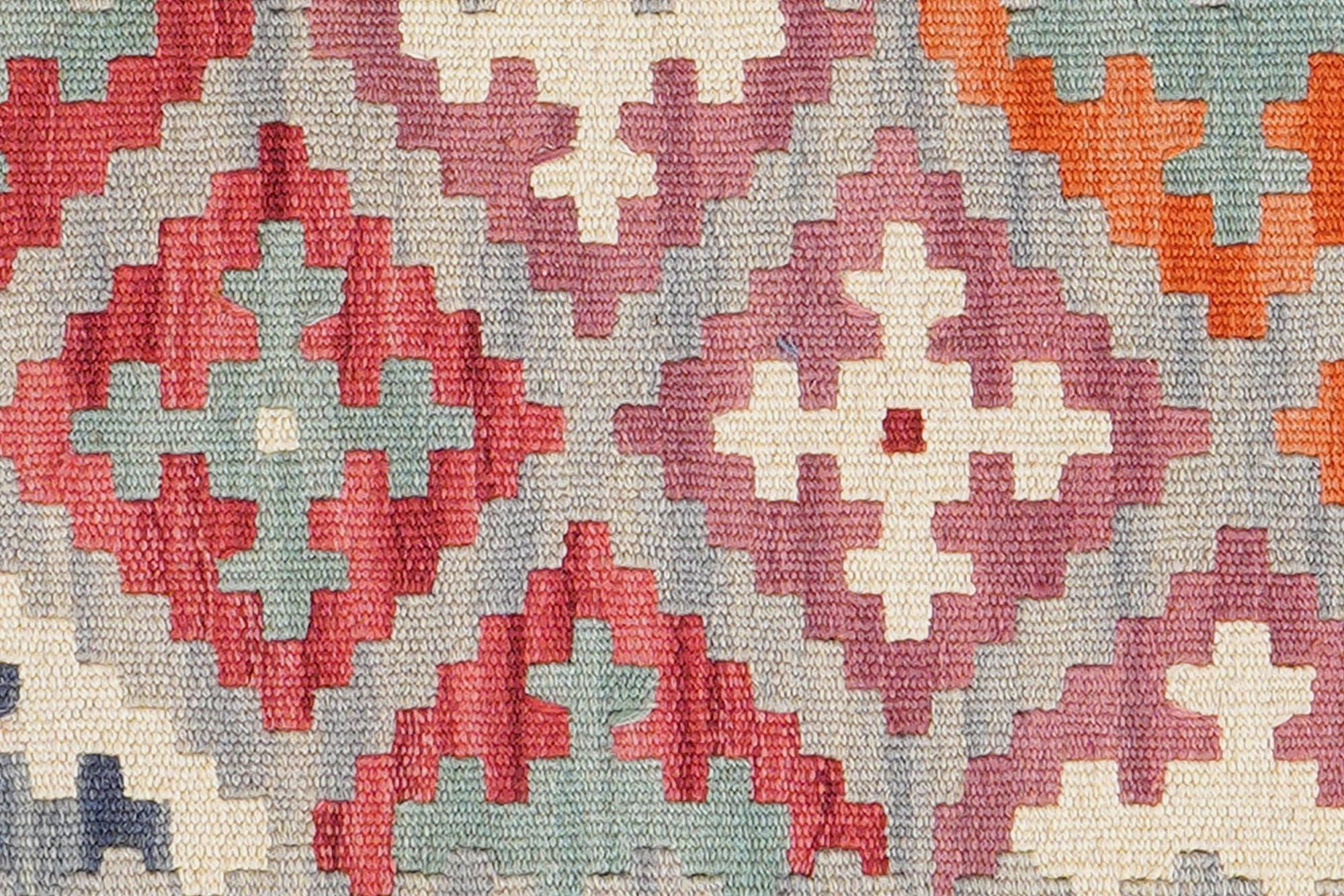 Kilim Gashgai Teppich Mehrfarbig 3