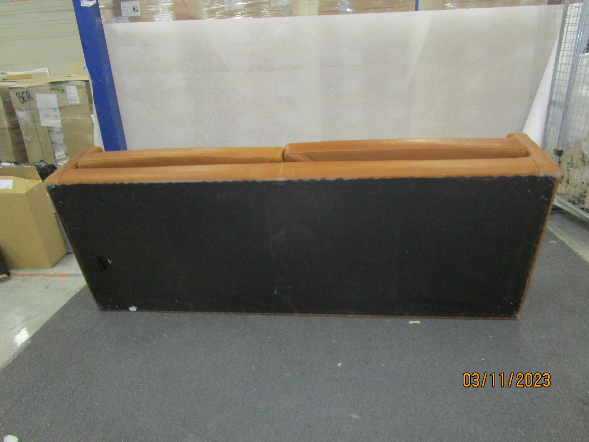 Astha Sofa 3-Sitzer Leder Bronze 9