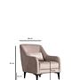 Astana Armchair Beige 4