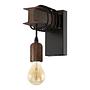 Wall lamp Townshend 1-bulb Black 1