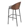 Bar stool fabric grey 6