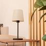 Febre's Table Lamp Blended Fabric Steel 1-light 2