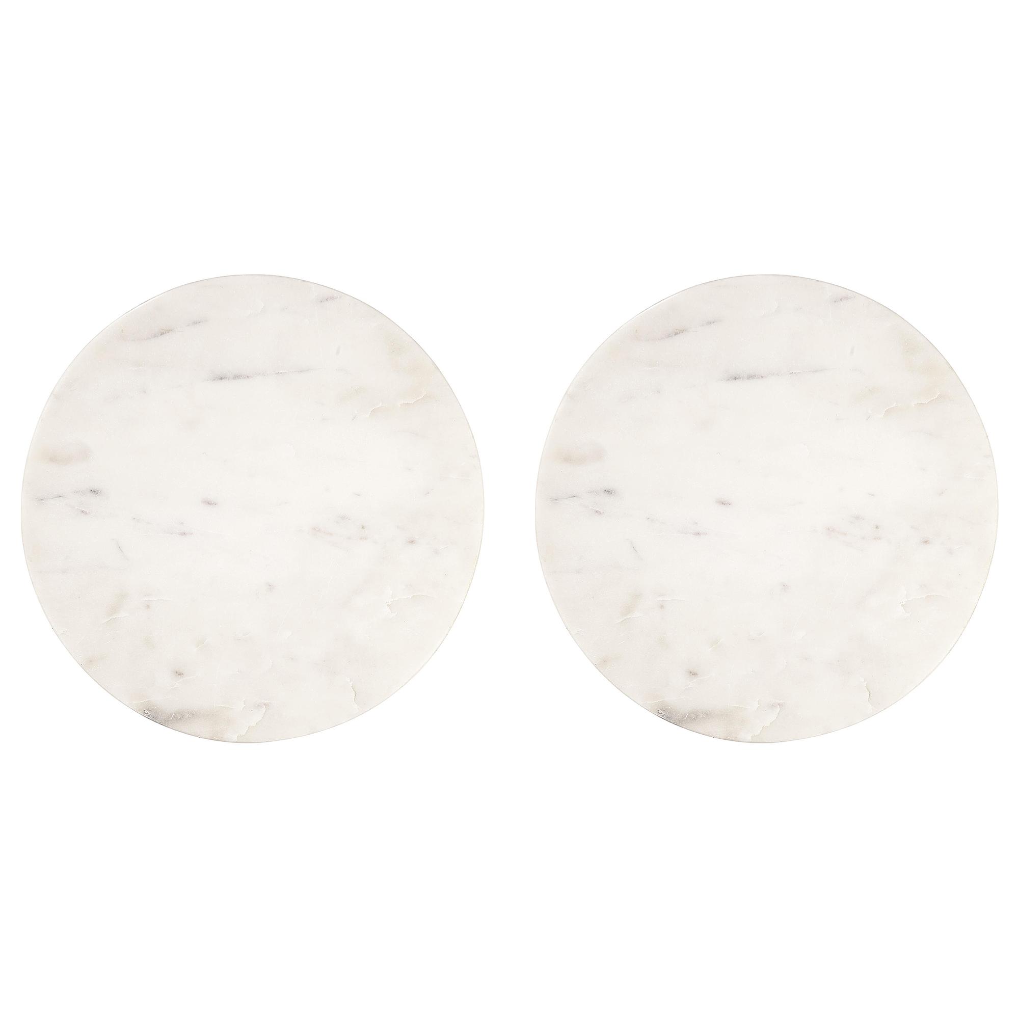 2x Marmorplatte Weiß 0
