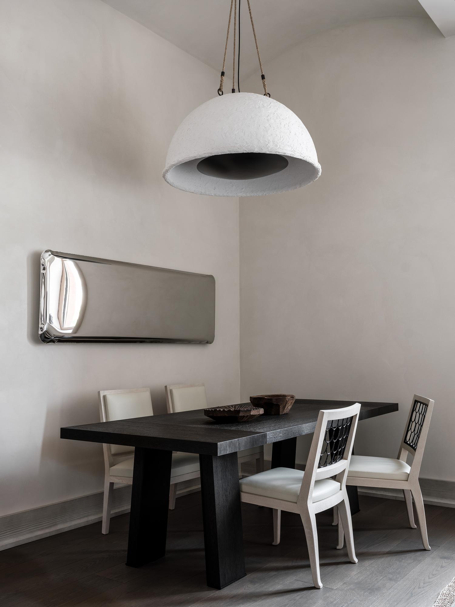 Table Mirror Q1 Stainless Steel Polished Silver 1