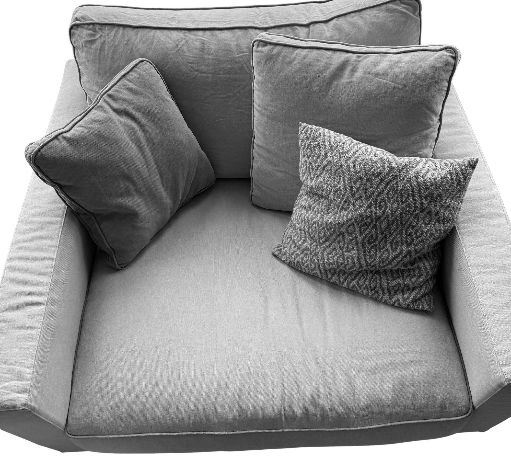 Armchair Grey from Roche Bobois 1