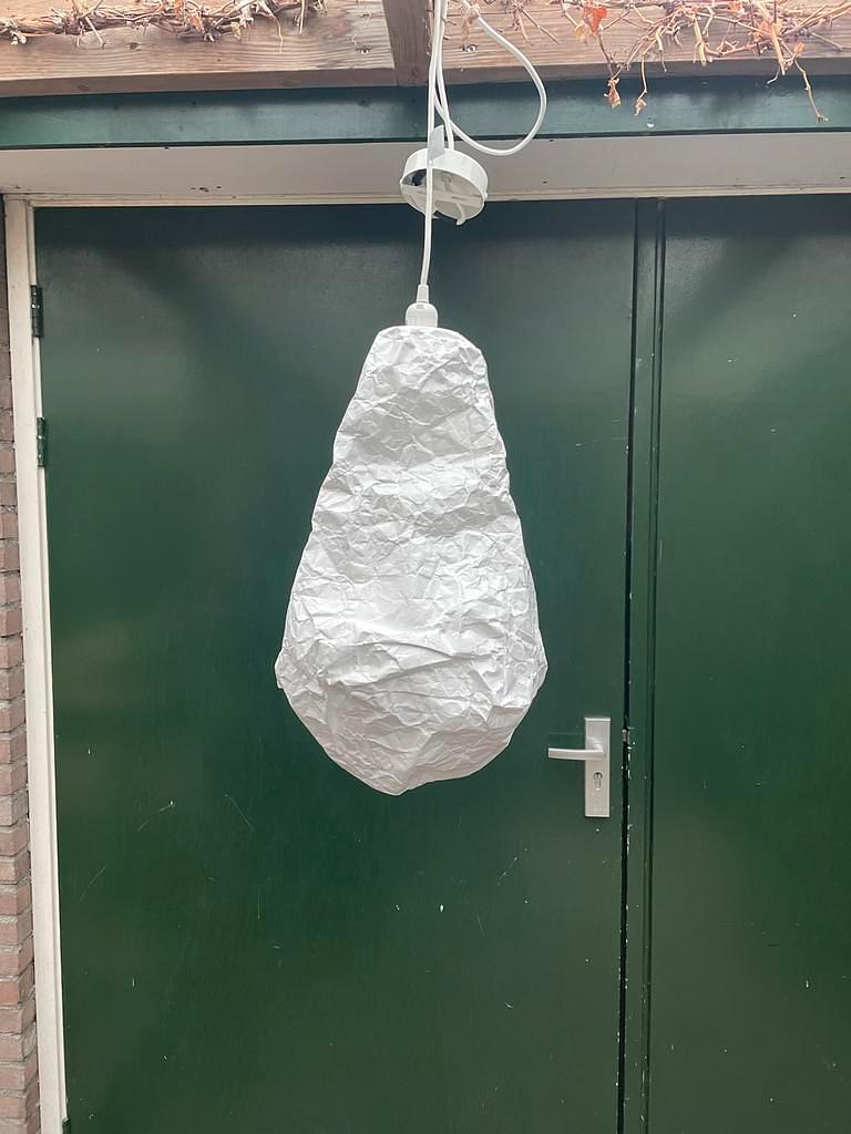 Hängelampe Papier Weiß 2