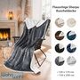 Couchdecke Sherpa Anthrazit 1