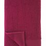 8-tlg. Frottier Handtuch-Set Bordeaux Öko-Tex Standard 100 3