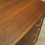 Vintage chest of drawers walnut wood brown 1970s 7